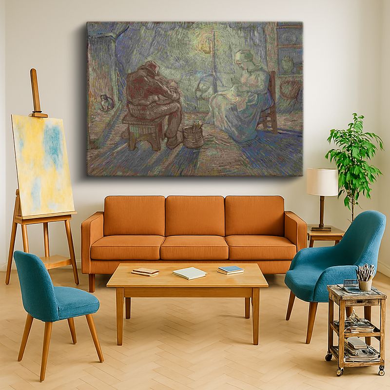 Ressam Kanvas Tablo 994